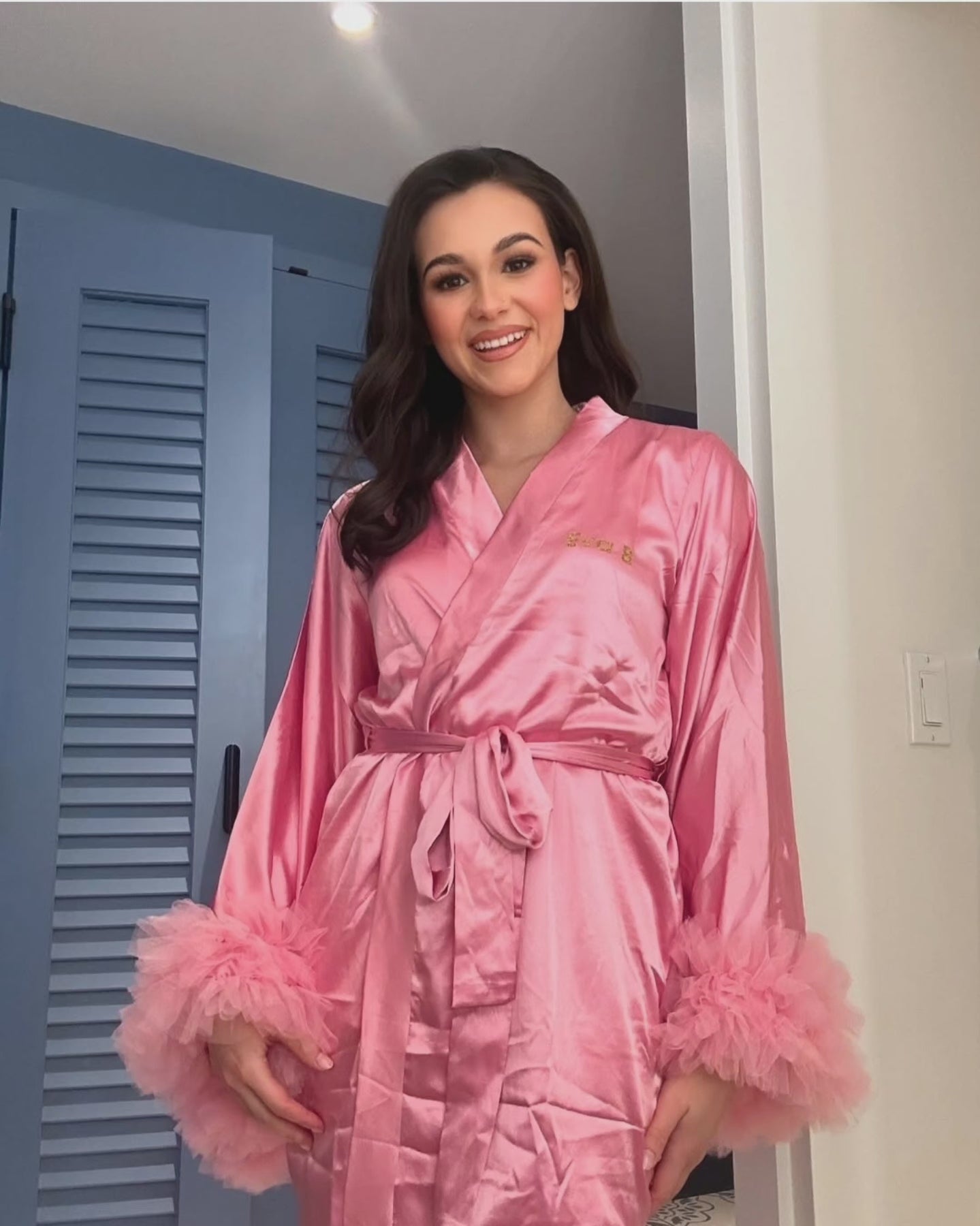 Julianna (short length) Bridesmaids Robe