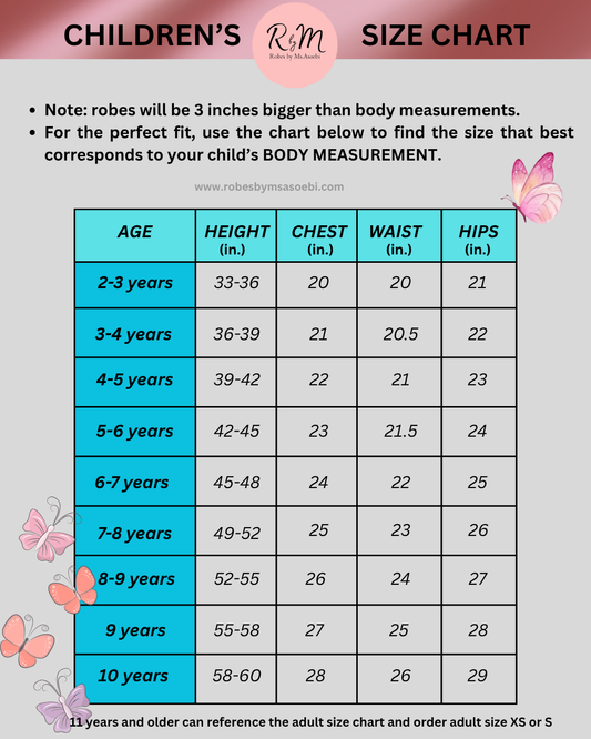 Paige Junior Bridal Robe (kids)