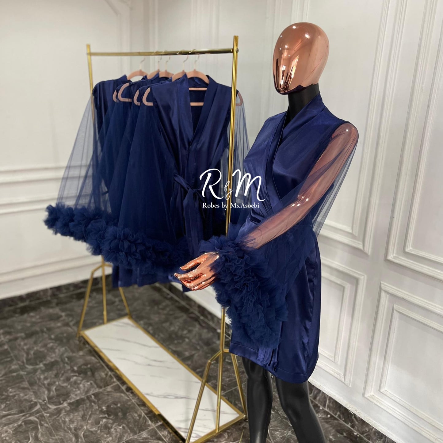 Rosa (short length) Bridesmaids Robe