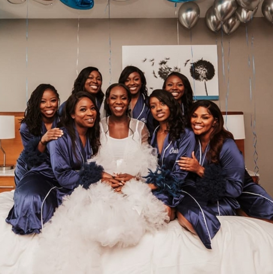 Kandi Bridesmaids robes