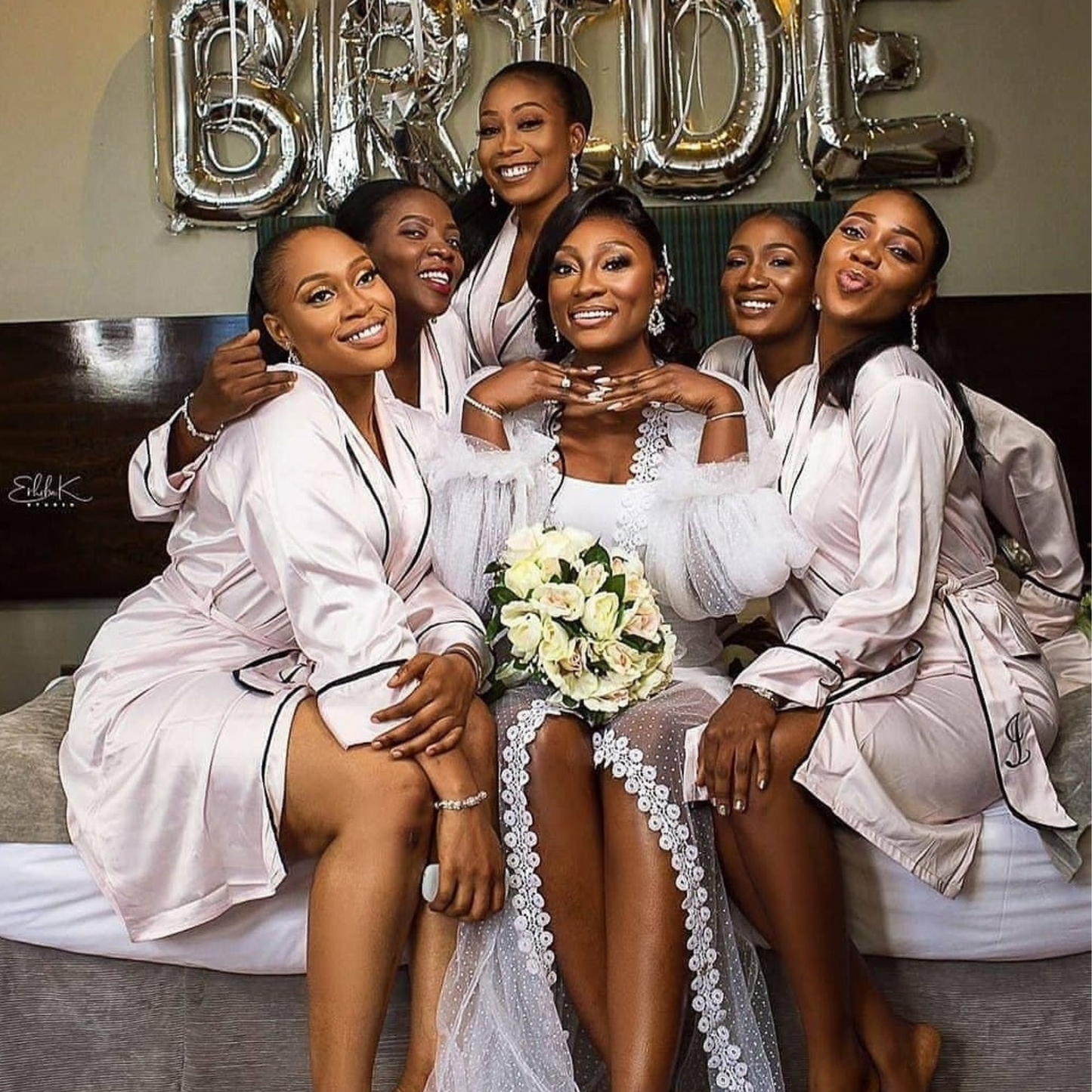 Simi Bridesmaids robe