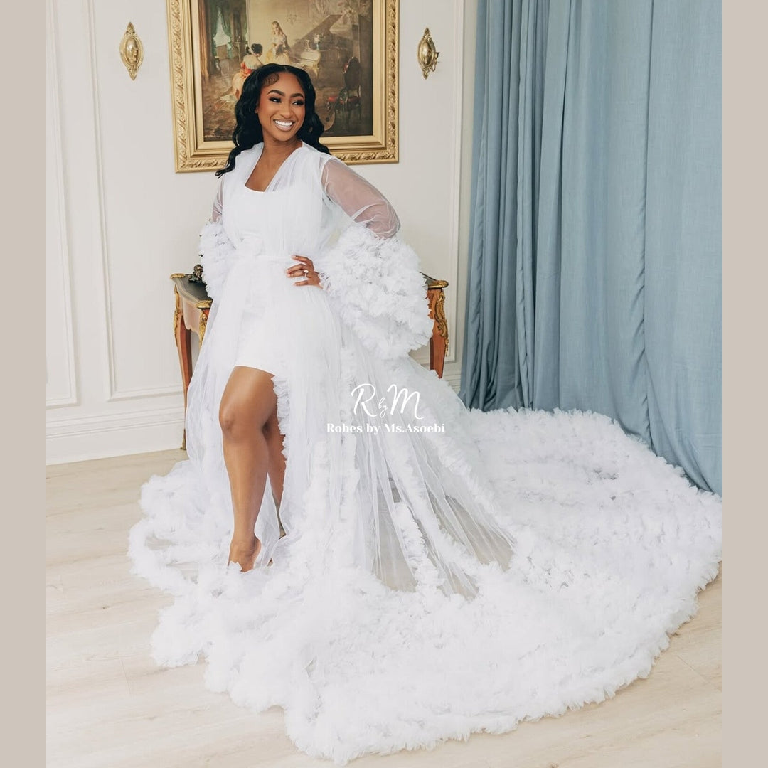 Abi Bridal robe – Robes by Msasoebi