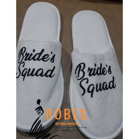 Spa slippers (re-usable)