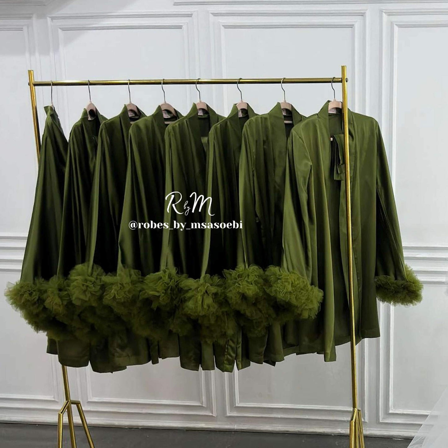 Julianna (short length) Bridesmaids Robe