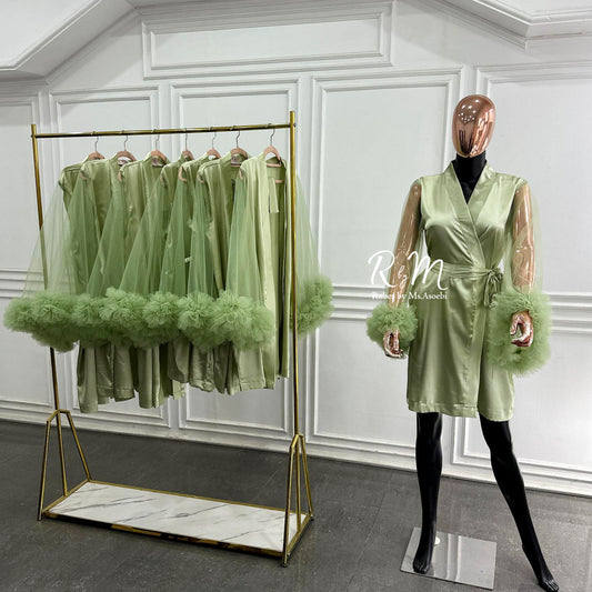 Rosa (short length) Bridesmaids Robe