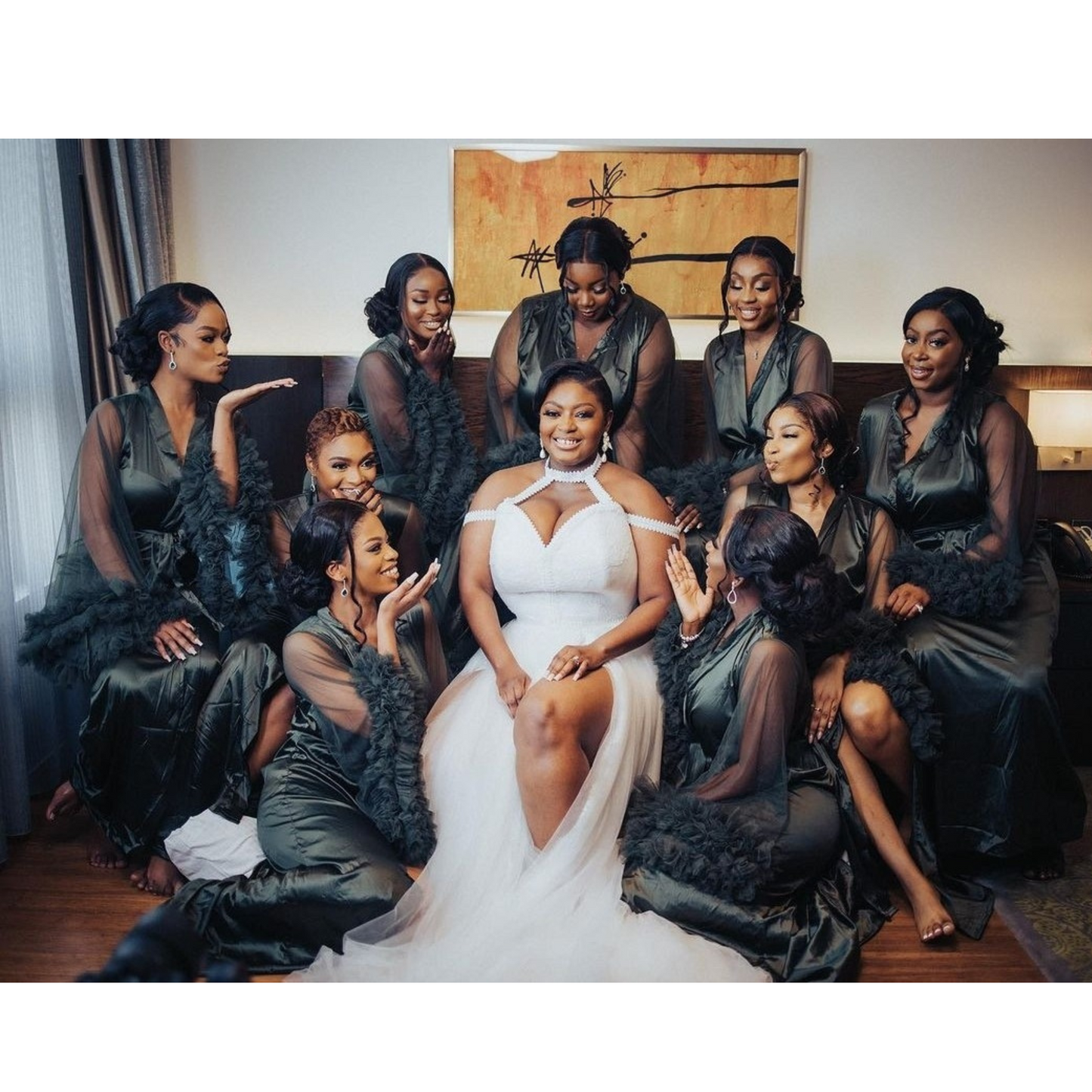Rosa (Maxi) Bridesmaids Robe