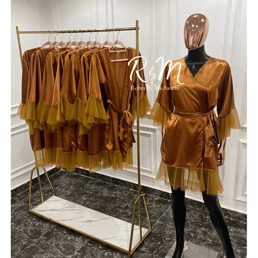Abb Robe Gigi Bridesmaids robe – Robes by Msasoebi