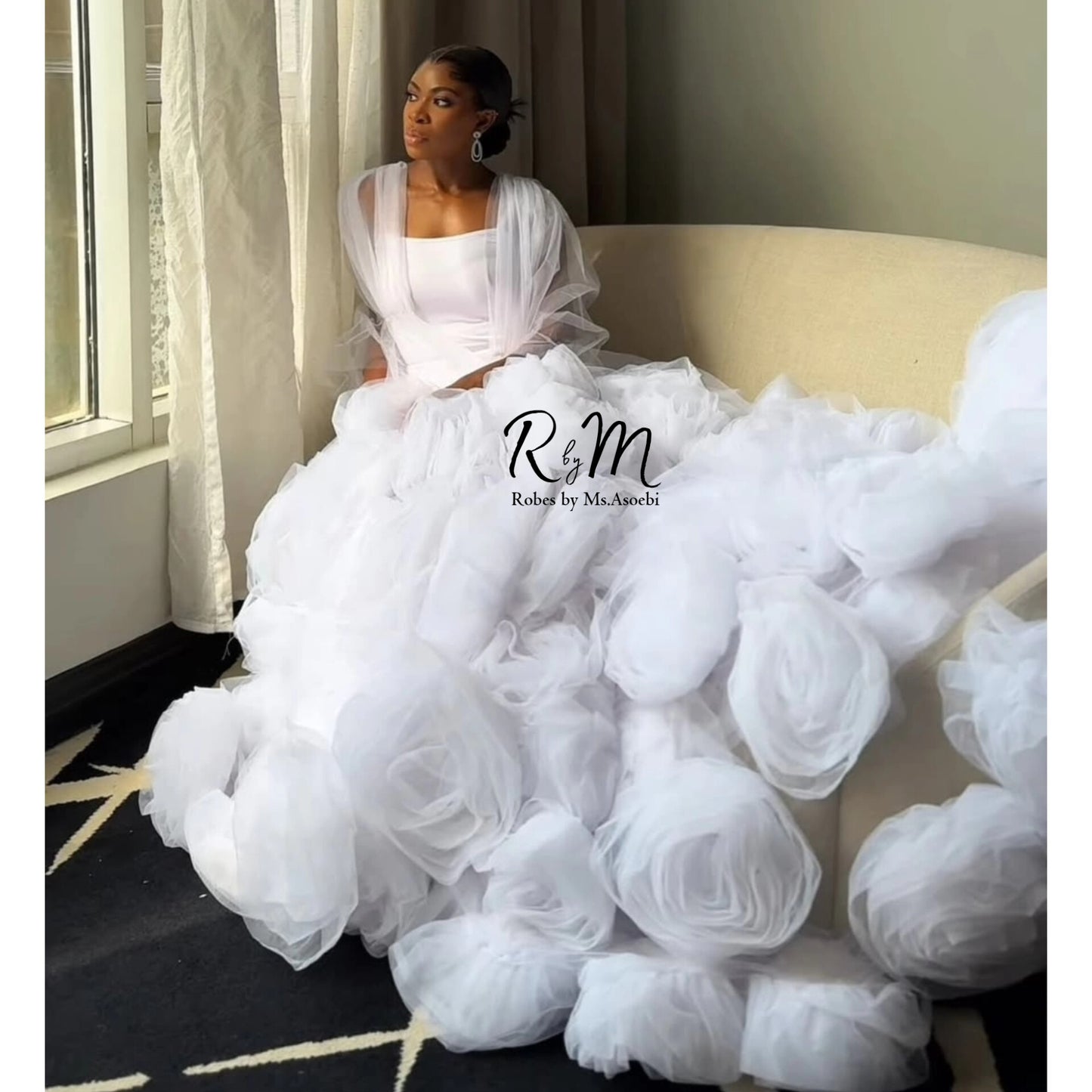 Azalea Bridal robe