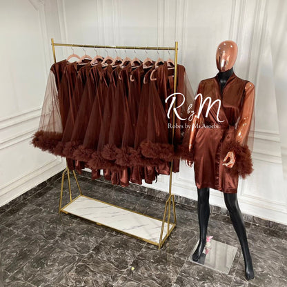 Rosa (short length) Bridesmaids Robe