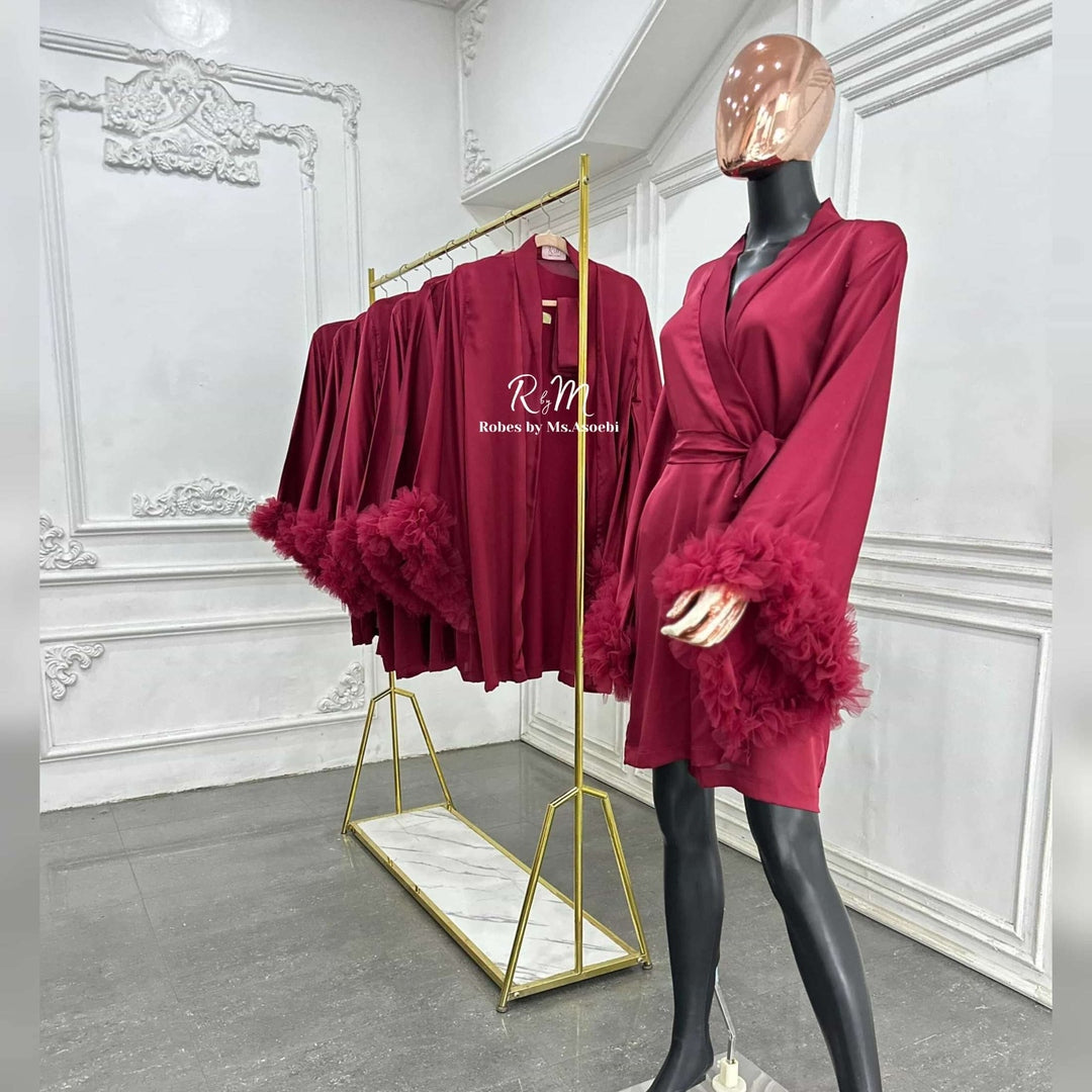 Julianna (short length) Bridesmaids Robe