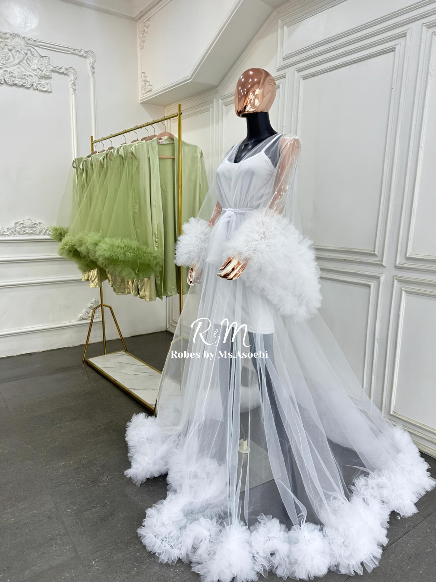 Diane Bridal Robe + Rosa Bridesmaids Bundle (Set of 8)