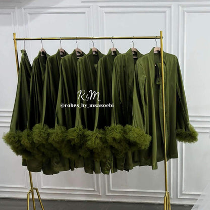Julianna (short length) Bridesmaids Robe