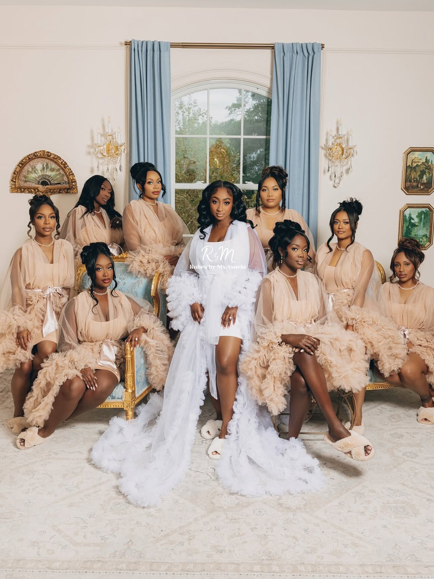 Imelda Bridesmaids robe