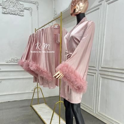 Julianna (short length) Bridesmaids Robe