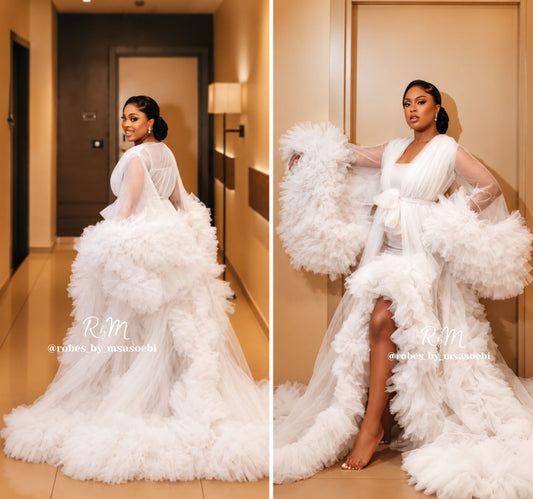 Olivia DELUXE Bridal Robe