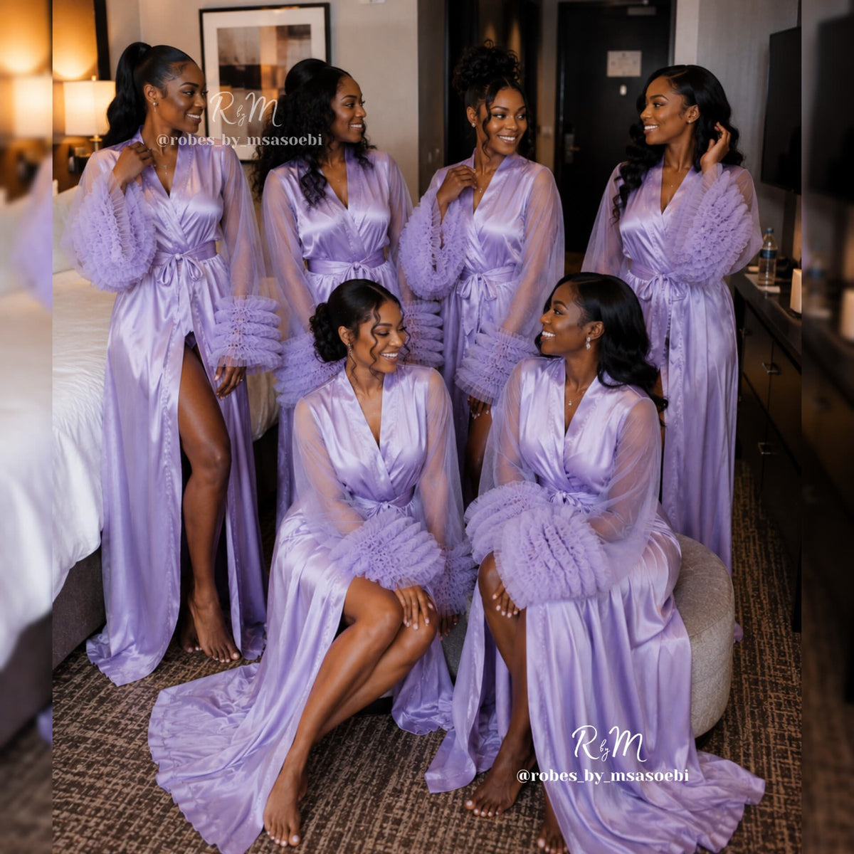 Rosa (Maxi) Bridesmaids Robe